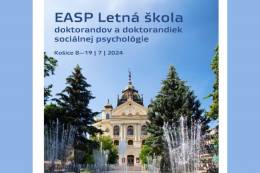 Košice budú hostiť prestížnu letnú školu Európskej asociácie sociálnej psychológie