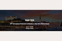 World Leaders in Robotics to Gather in Bratislava for the 35th RAAD 2026 Conference