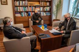 German Ambassador Barbara Wolf visited the SAS