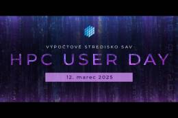 Registrácia otvorená: HPC User Day 2025