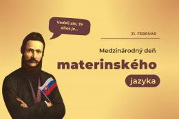 Materinský jazyk je stále jeden z najsilnejších nástrojov kultúrneho dedičstva