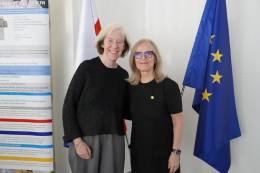 Director of prestigious EMBO organization, Fiona Watt supported Slovak science in Bratislava