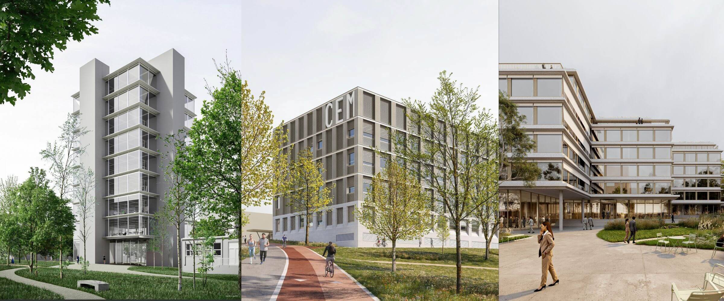 SAV zverejnila víťazné návrhy troch budov budúceho vedeckého kampusu na Patrónke