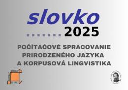 Pozvánka na 13. ročník medzinárodnej konferencie – SLOVKO 2025