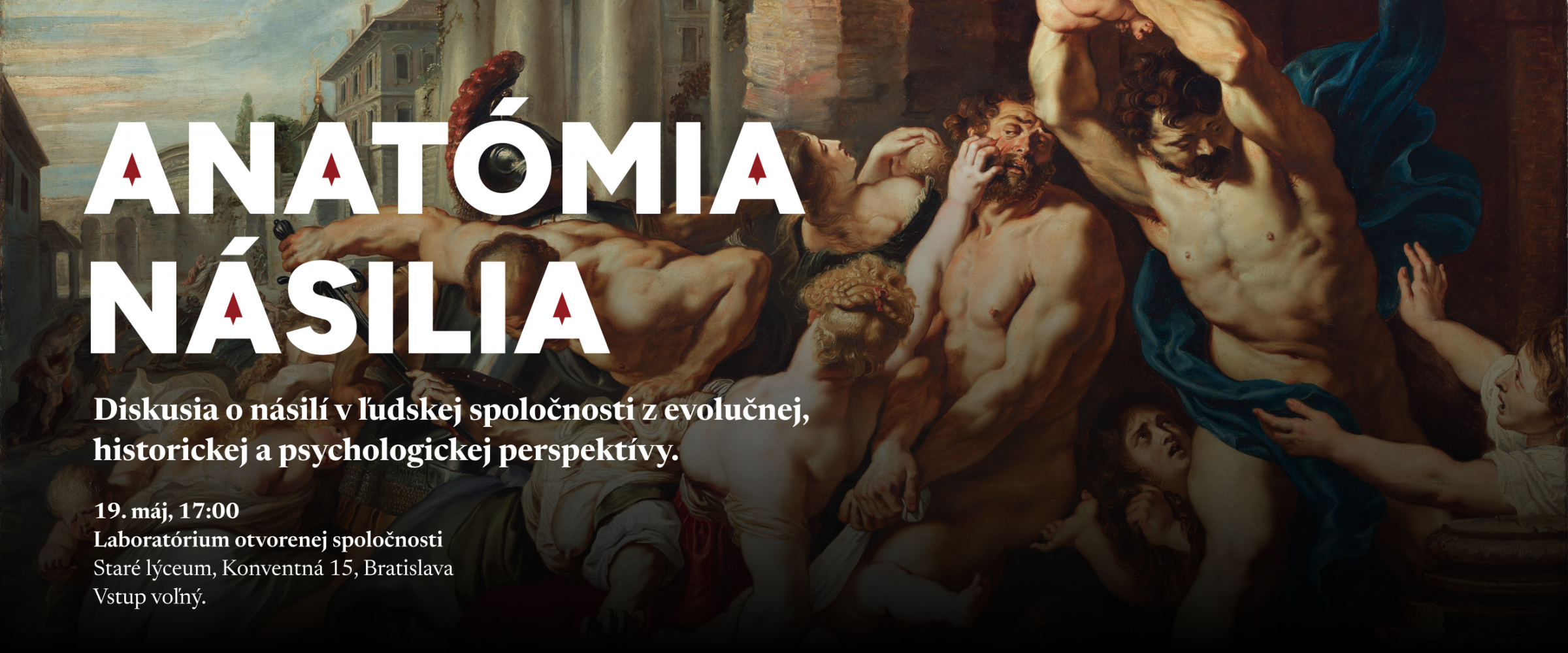 Učená spoločnosť Slovenska pozýva na diskusiu Anatómia násilia
